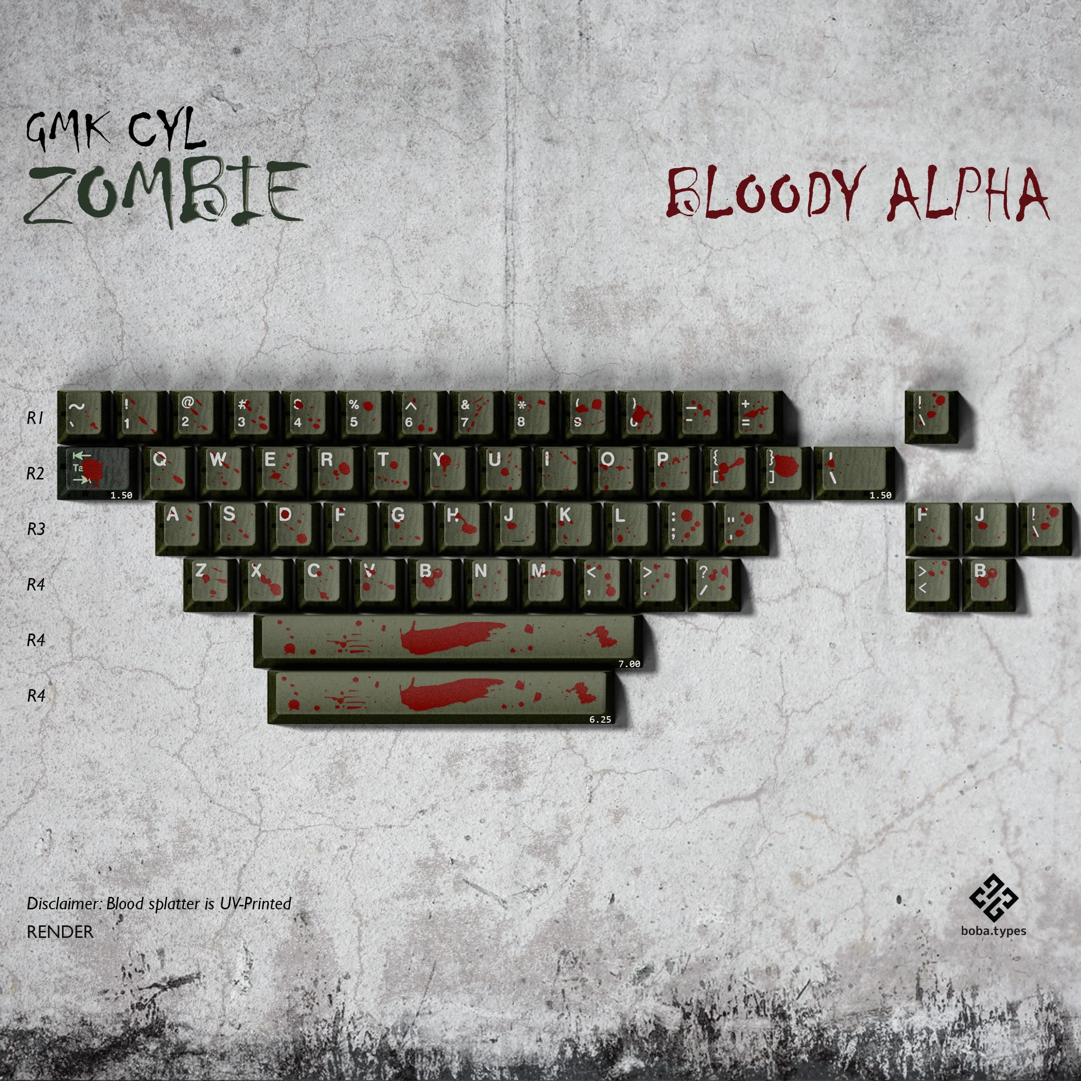 GMK CYL Zombie